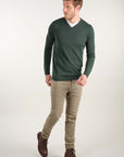 Deeluxe Single V Neck Sweater