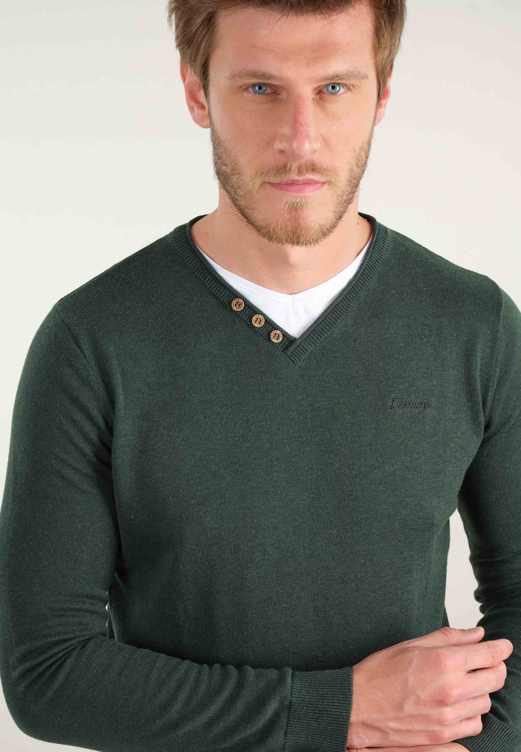 Deeluxe Single V Neck Sweater