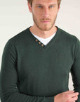 Deeluxe Single V Neck Sweater