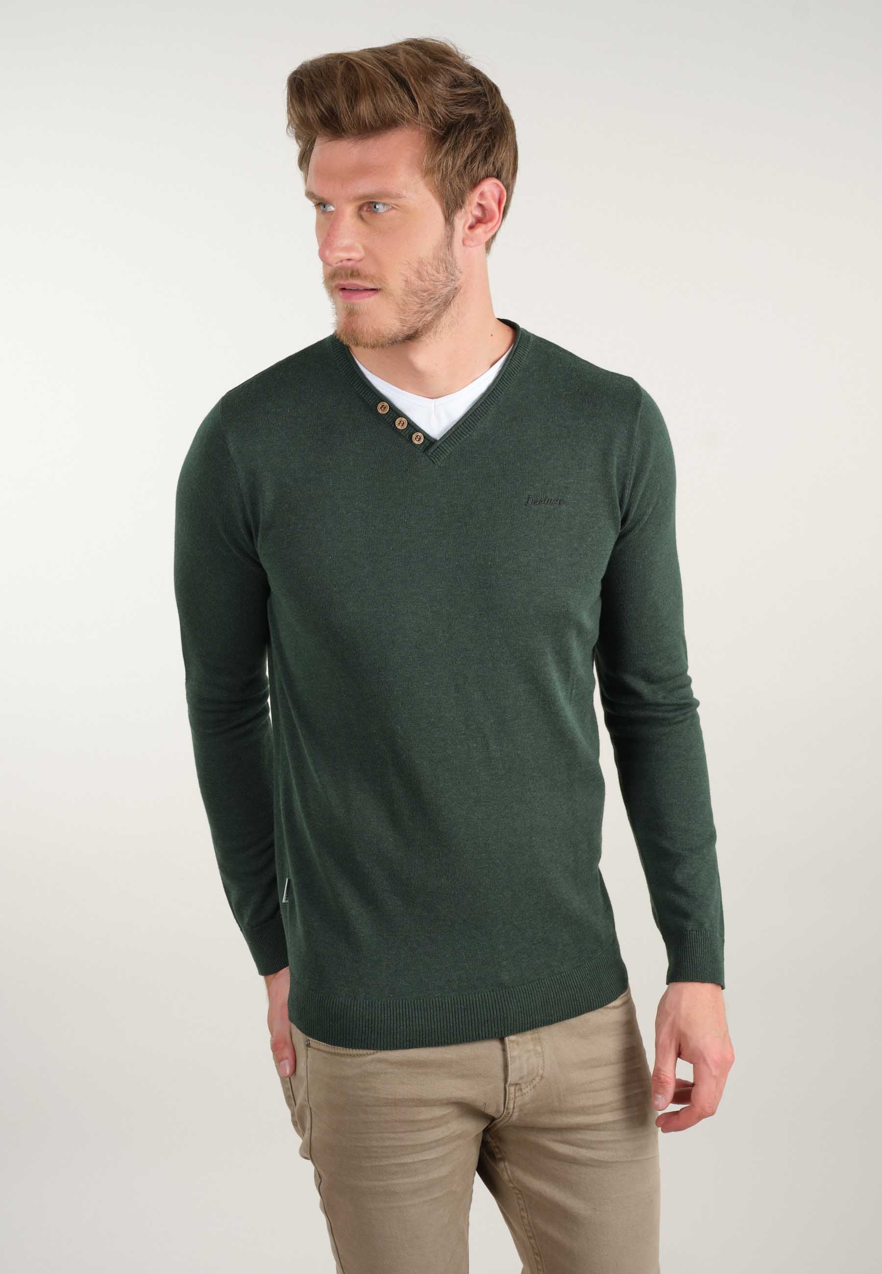 Deeluxe Single V Neck Sweater