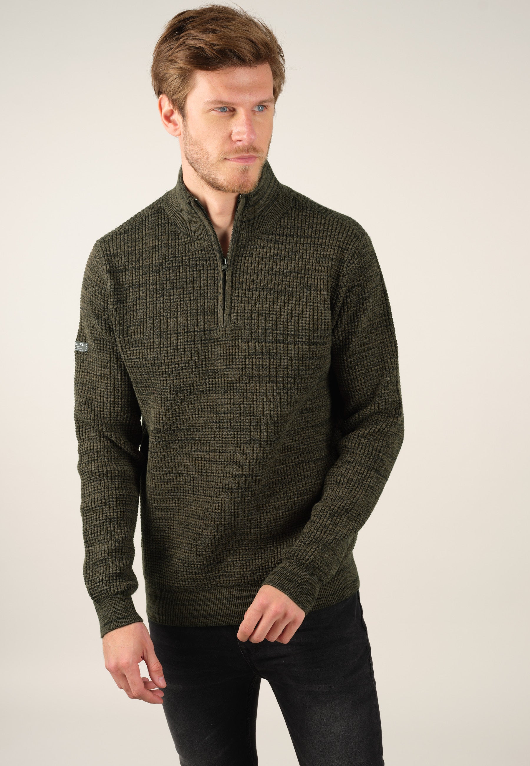 Deeluxe Henley Truck Sweater