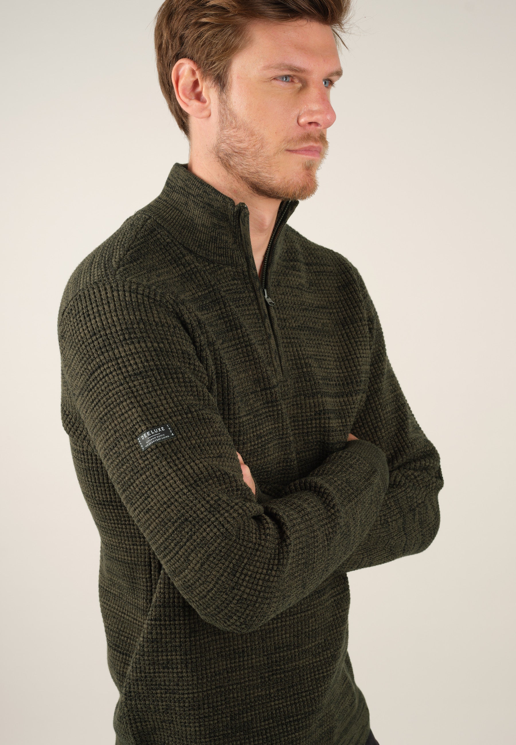 Deeluxe Henley Truck Sweater
