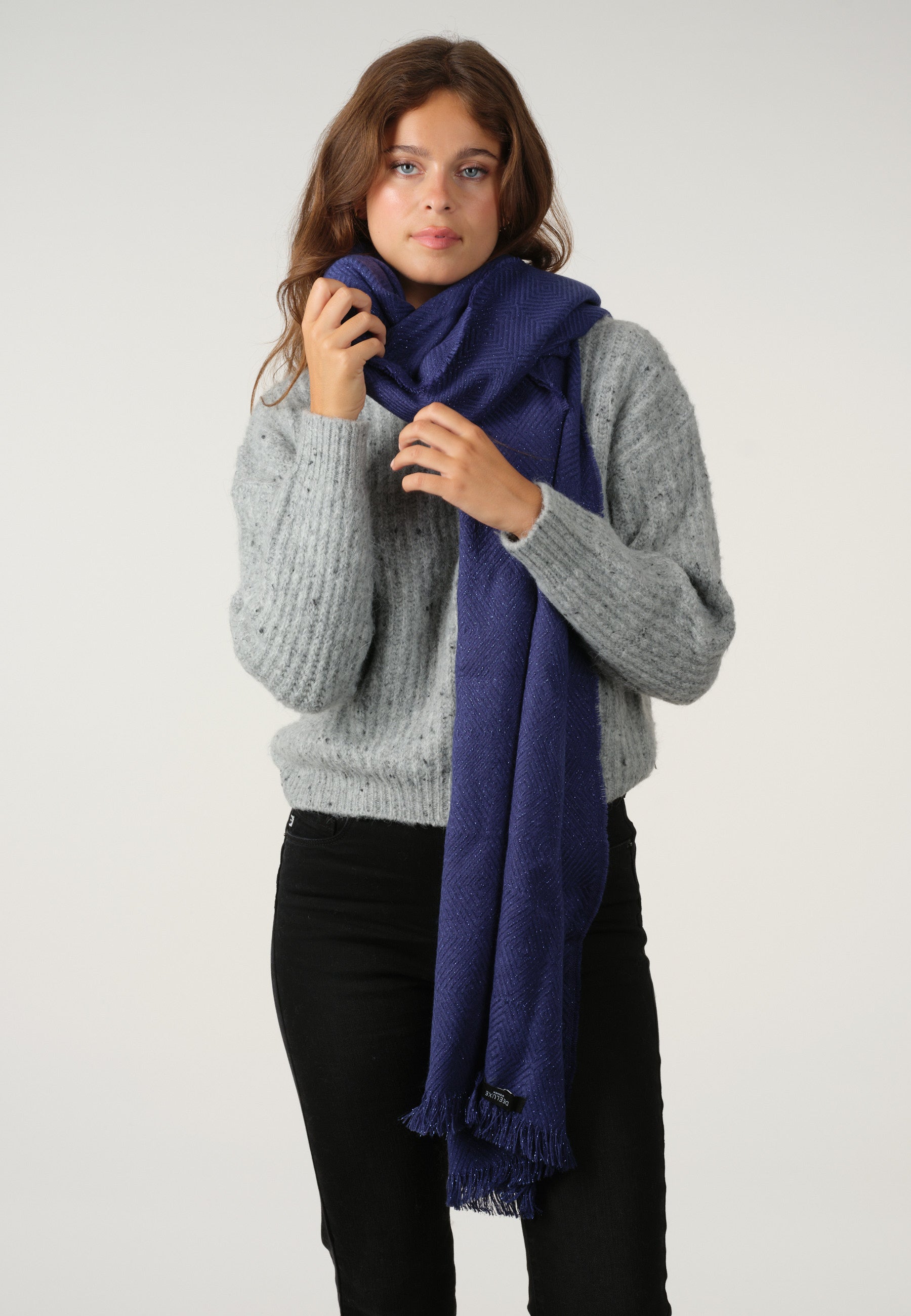 Deeluxe Morgane Check Scarf