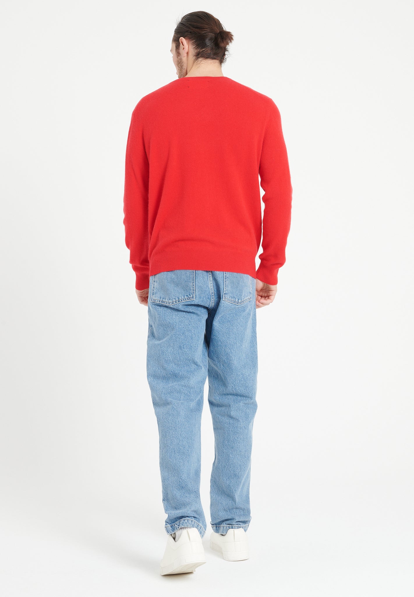 Pure Cashmere 2 Ply V-Neck Sweater (Luke 1)