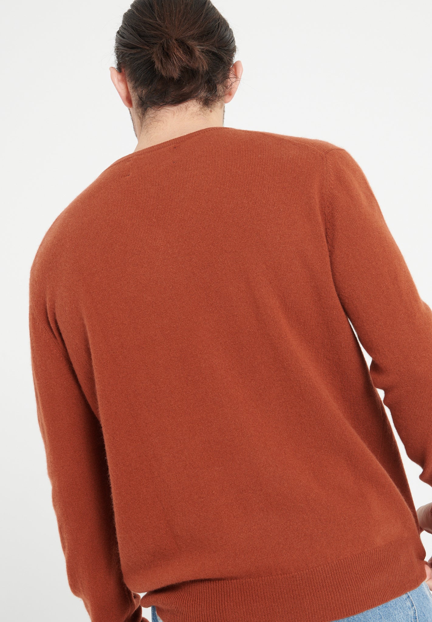 Pure Cashmere 2 Ply V-Neck Sweater (Luke 1)