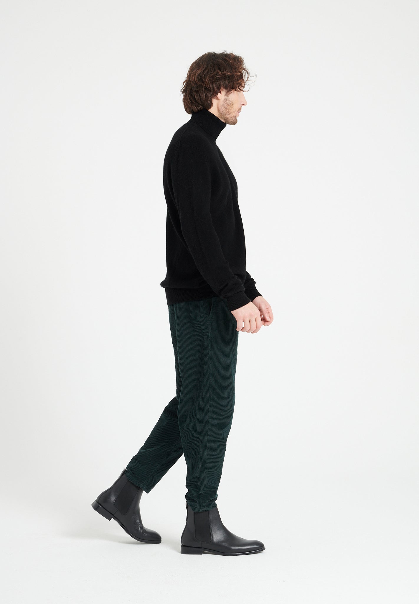 Pure Cashmere 2 Ply Turtleneck Sweater (Luke 3)