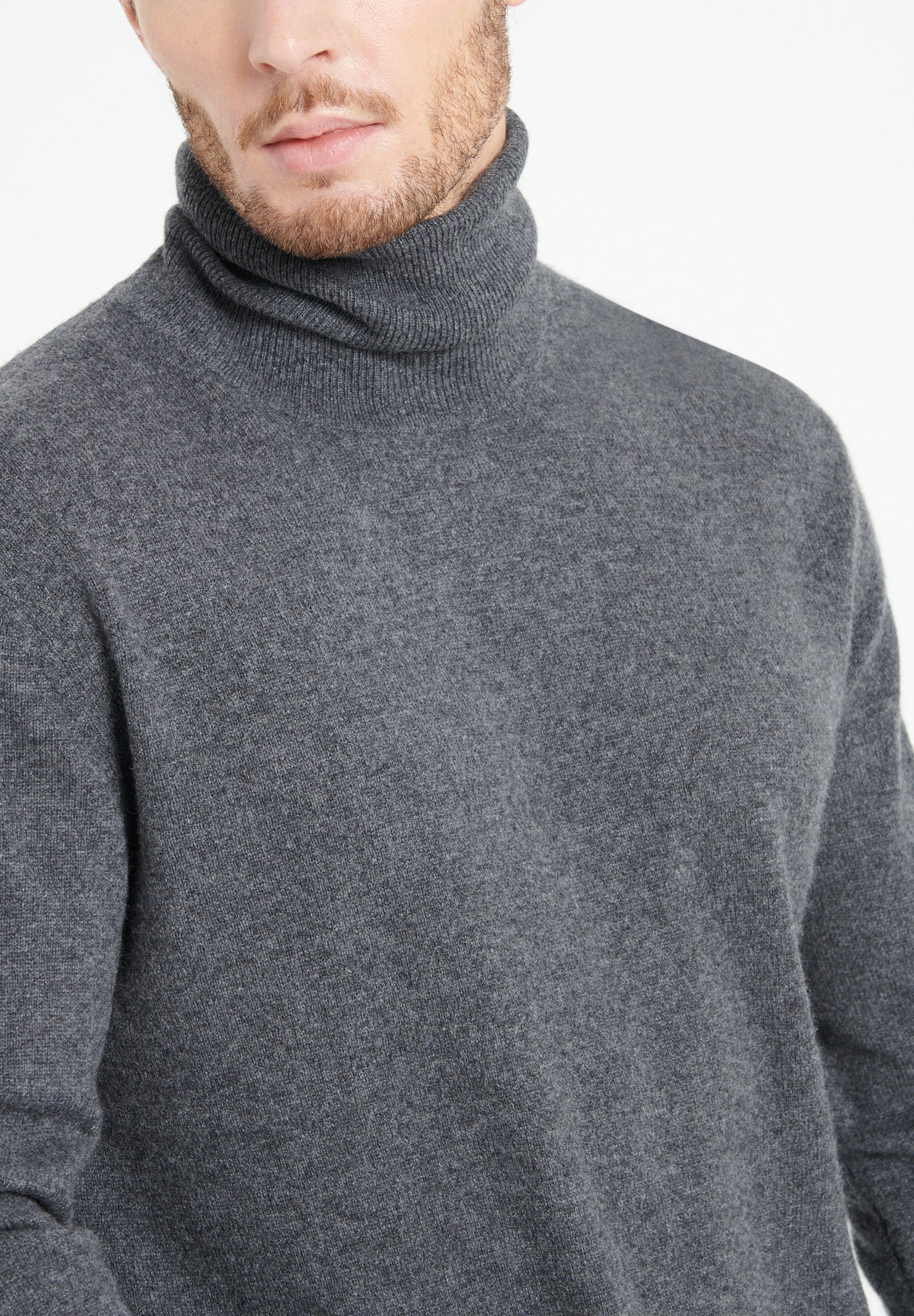 Pure Cashmere 2 Ply Turtleneck Sweater (Luke 3)