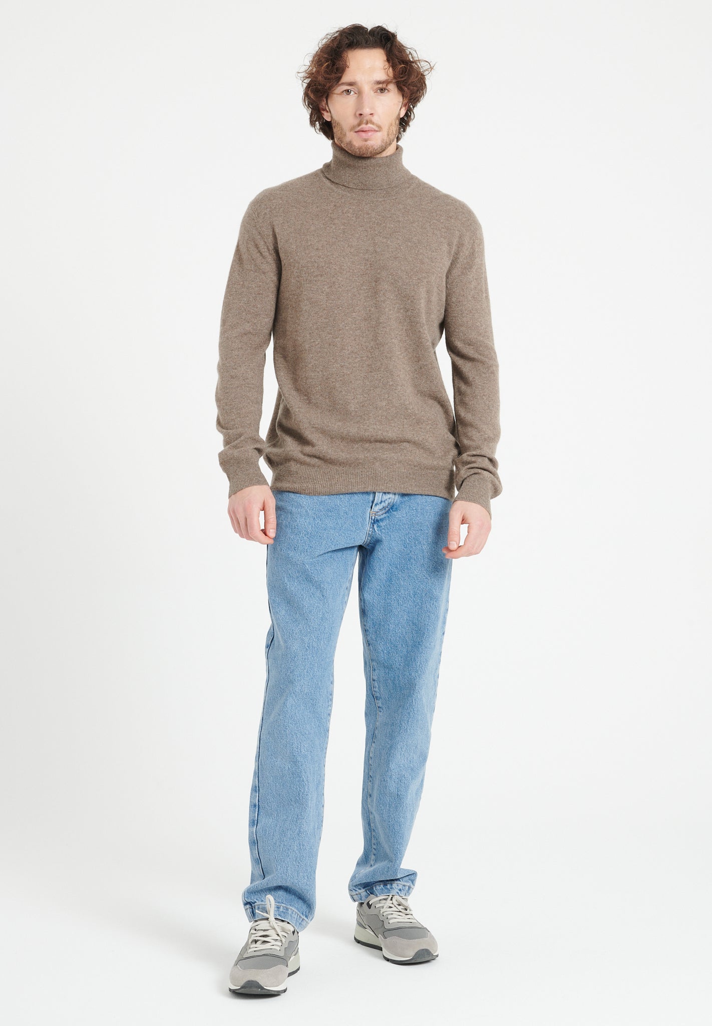 Pure Cashmere 2 Ply Turtleneck Sweater (Luke 3)