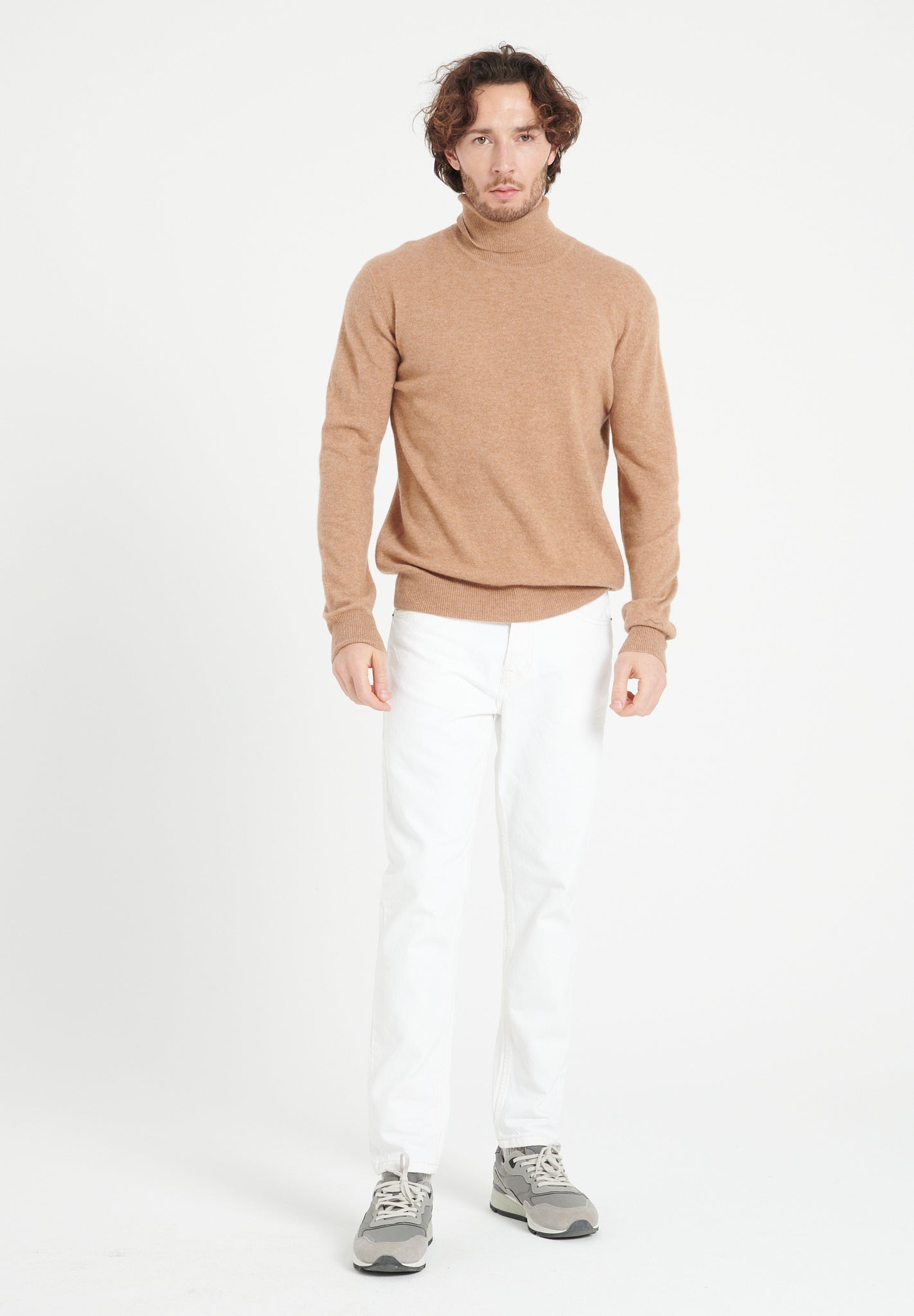 Pure Cashmere 2 Ply Turtleneck Sweater (Luke 3)