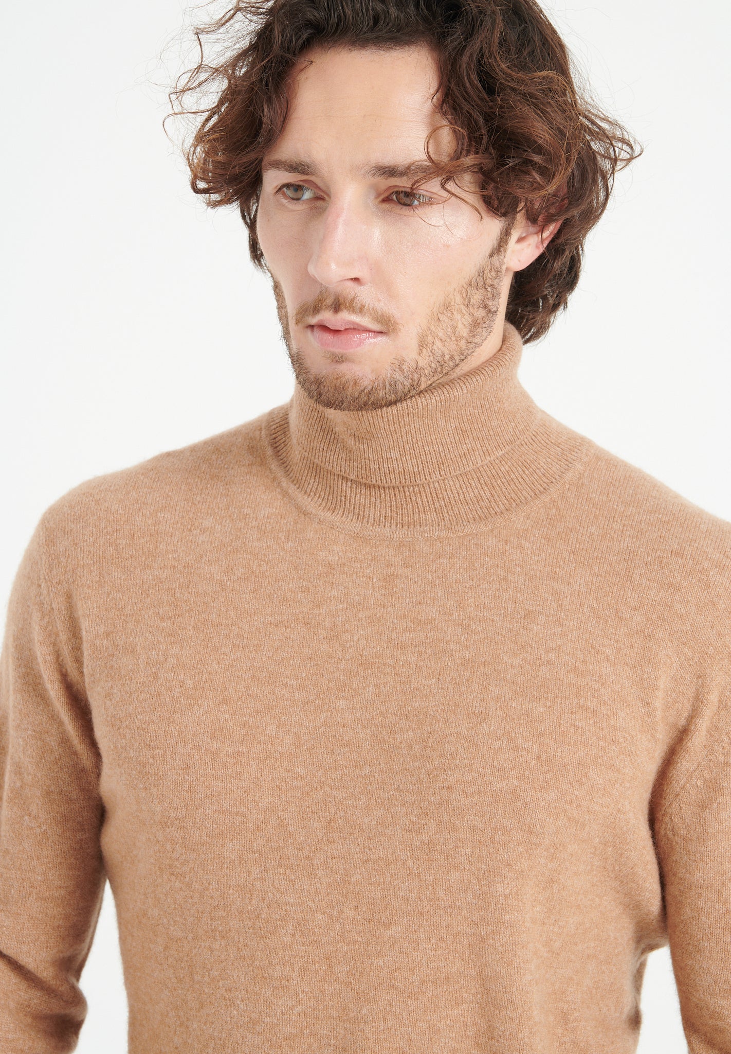 Pure Cashmere 2 Ply Turtleneck Sweater (Luke 3)