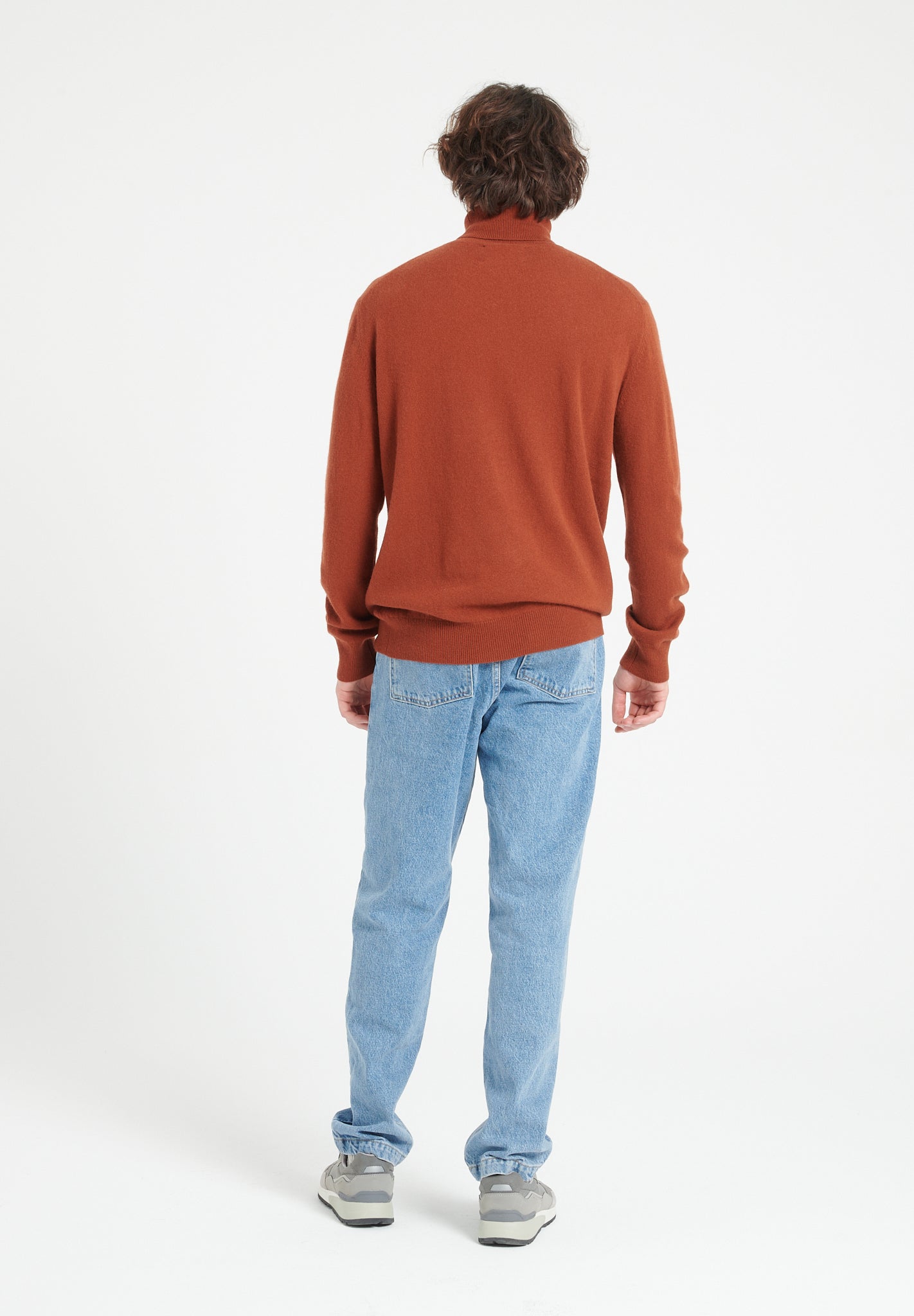 Pure Cashmere 2 Ply Turtleneck Sweater (Luke 3)