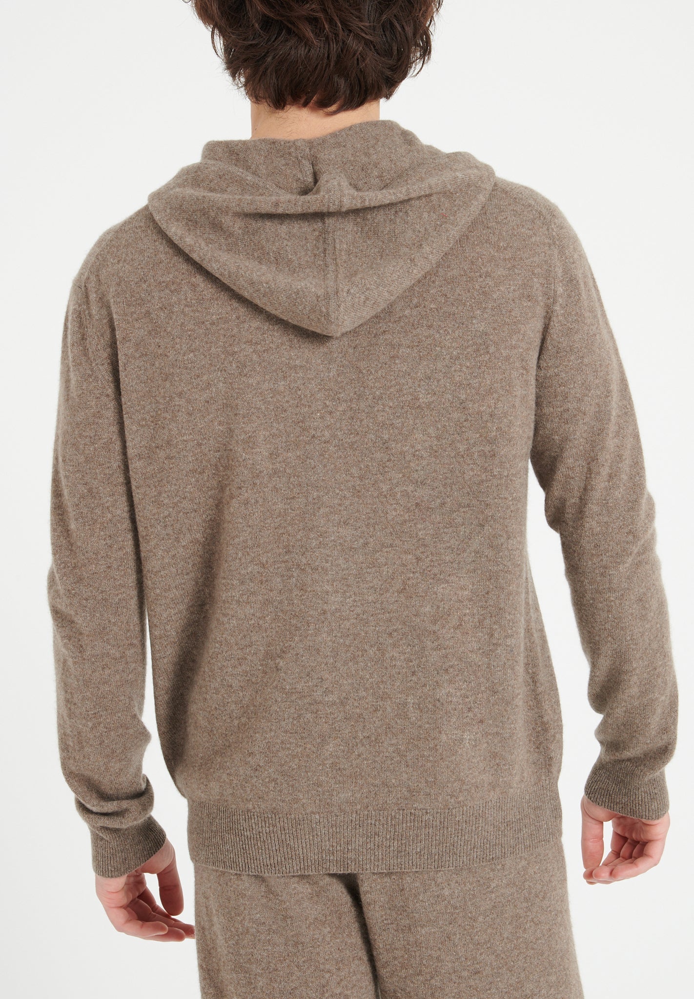 Pure Cashmere 2 Ply Zipped Hoodie (Luke 6)