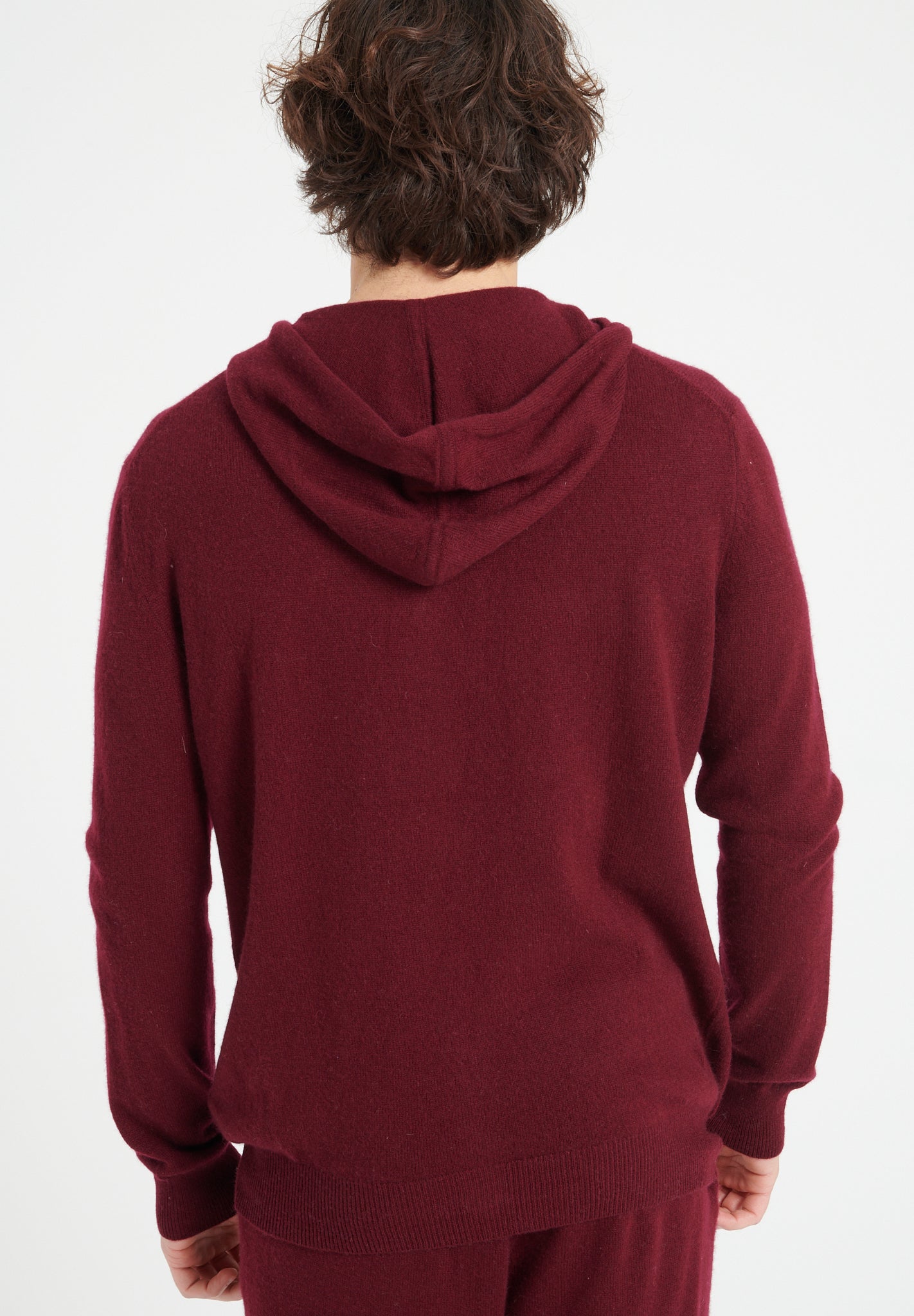 Pure Cashmere 2 Ply Zipped Hoodie (Luke 6)
