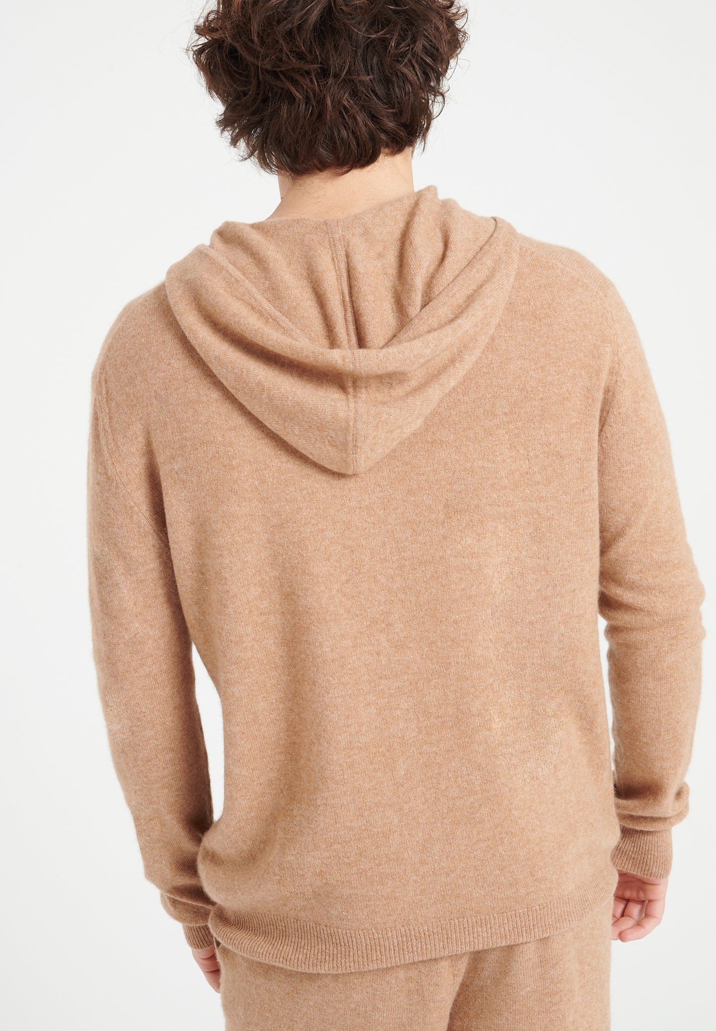 Pure Cashmere 2 Ply Zipped Hoodie (Luke 6)