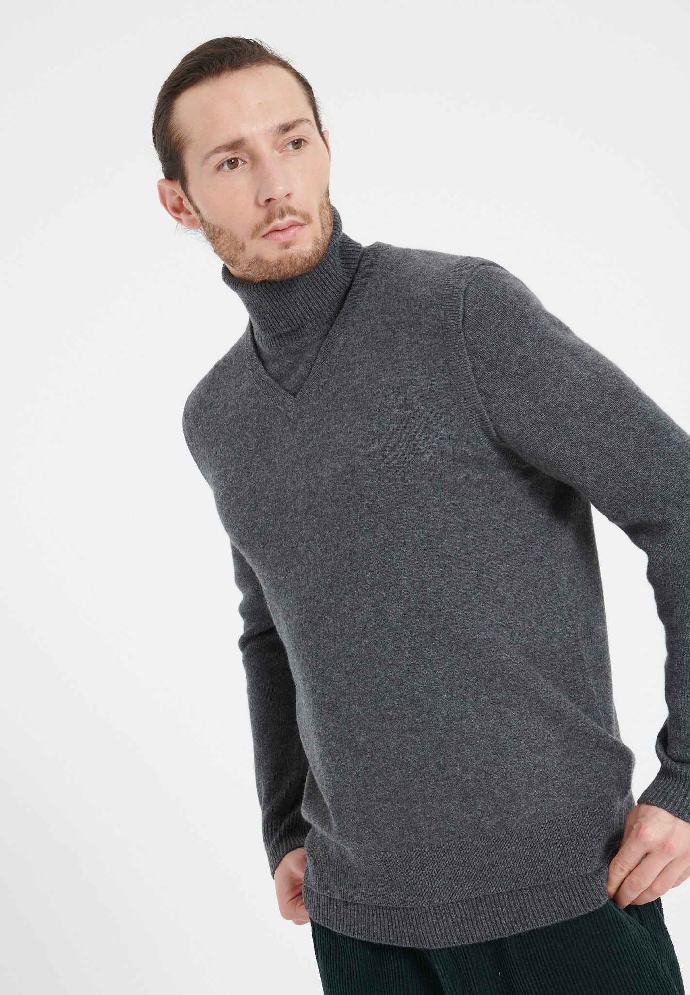 Pure Cashmere 2 Ply Sleeveless Vest (Luke 9)