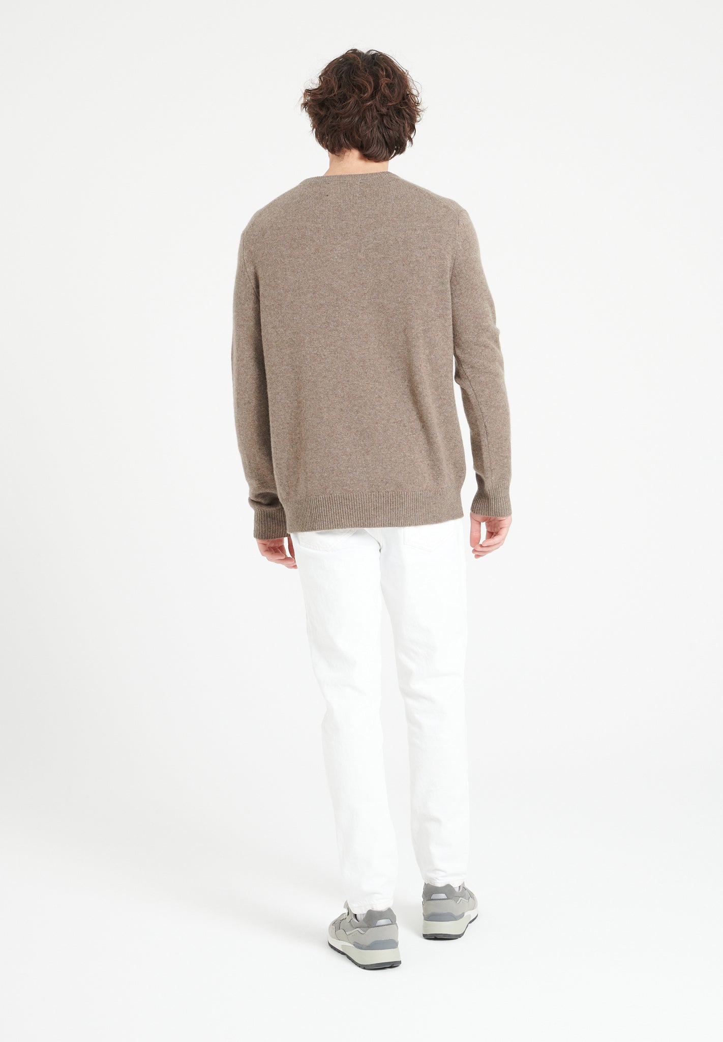 Pure Cashmere 4 ply V-Neck Sweater (Luke 13)