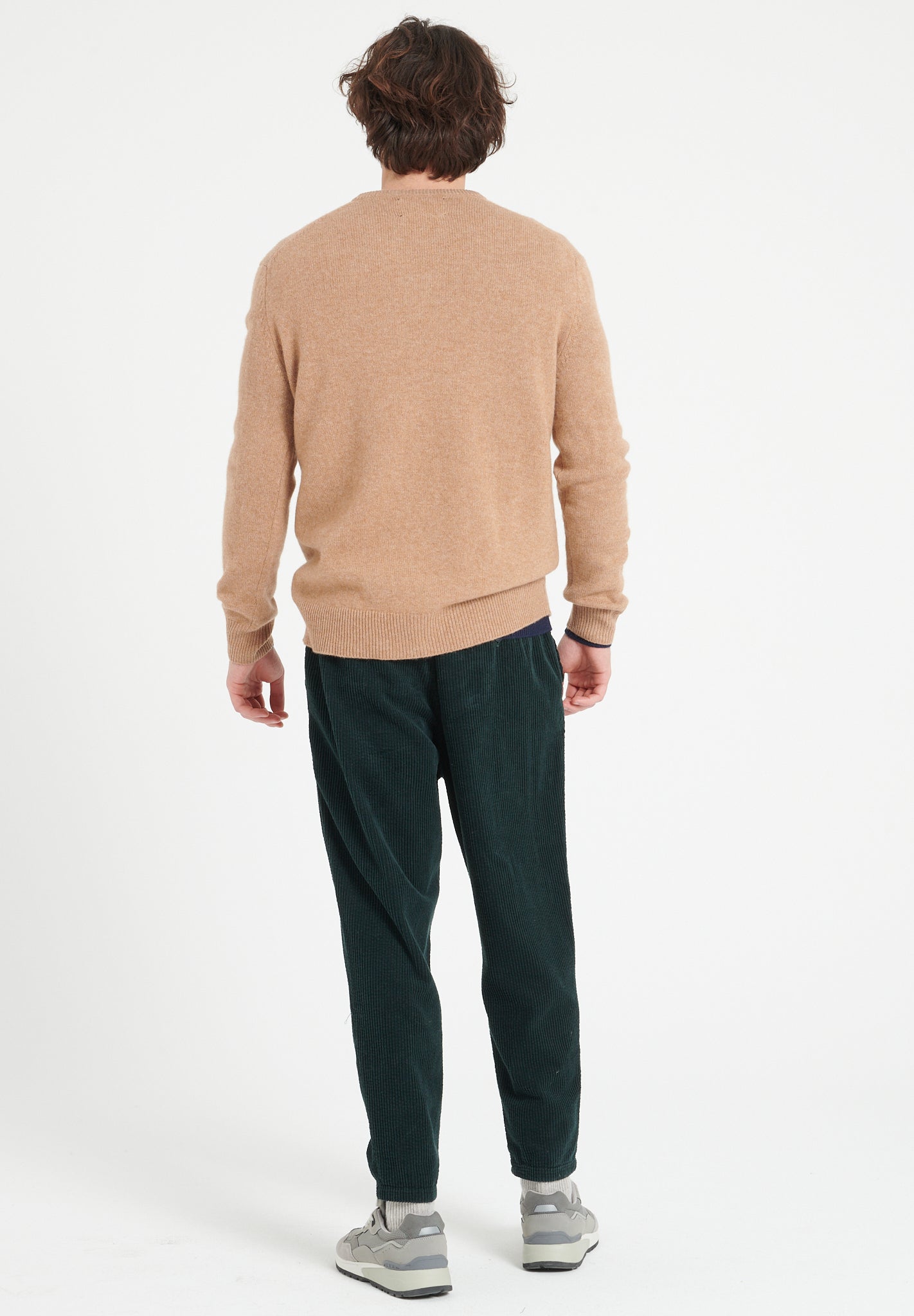 Pure Cashmere 4 ply V-Neck Sweater (Luke 13)