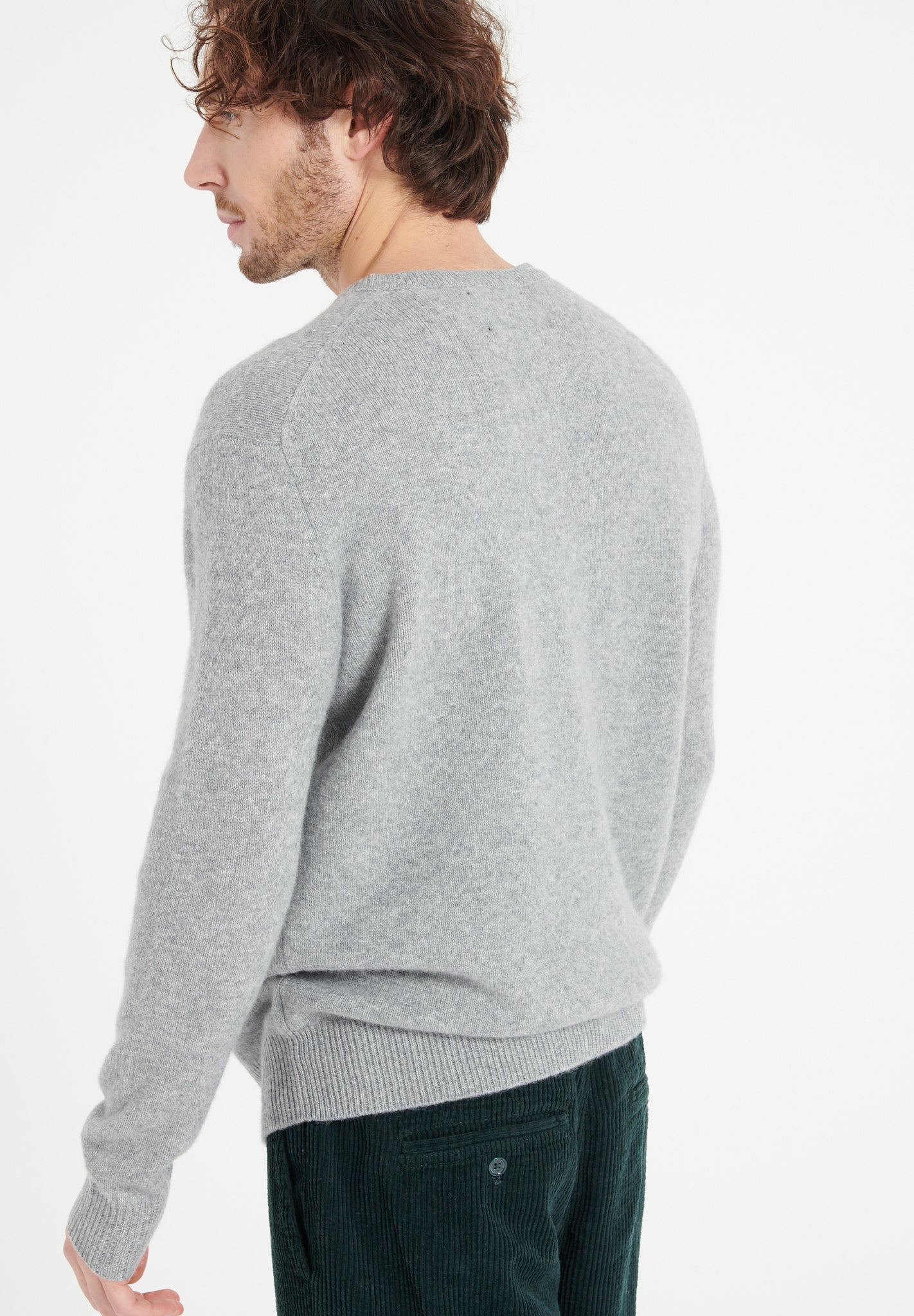 Pure Cashmere 4 ply Round Neck Sweater (Luke 14)