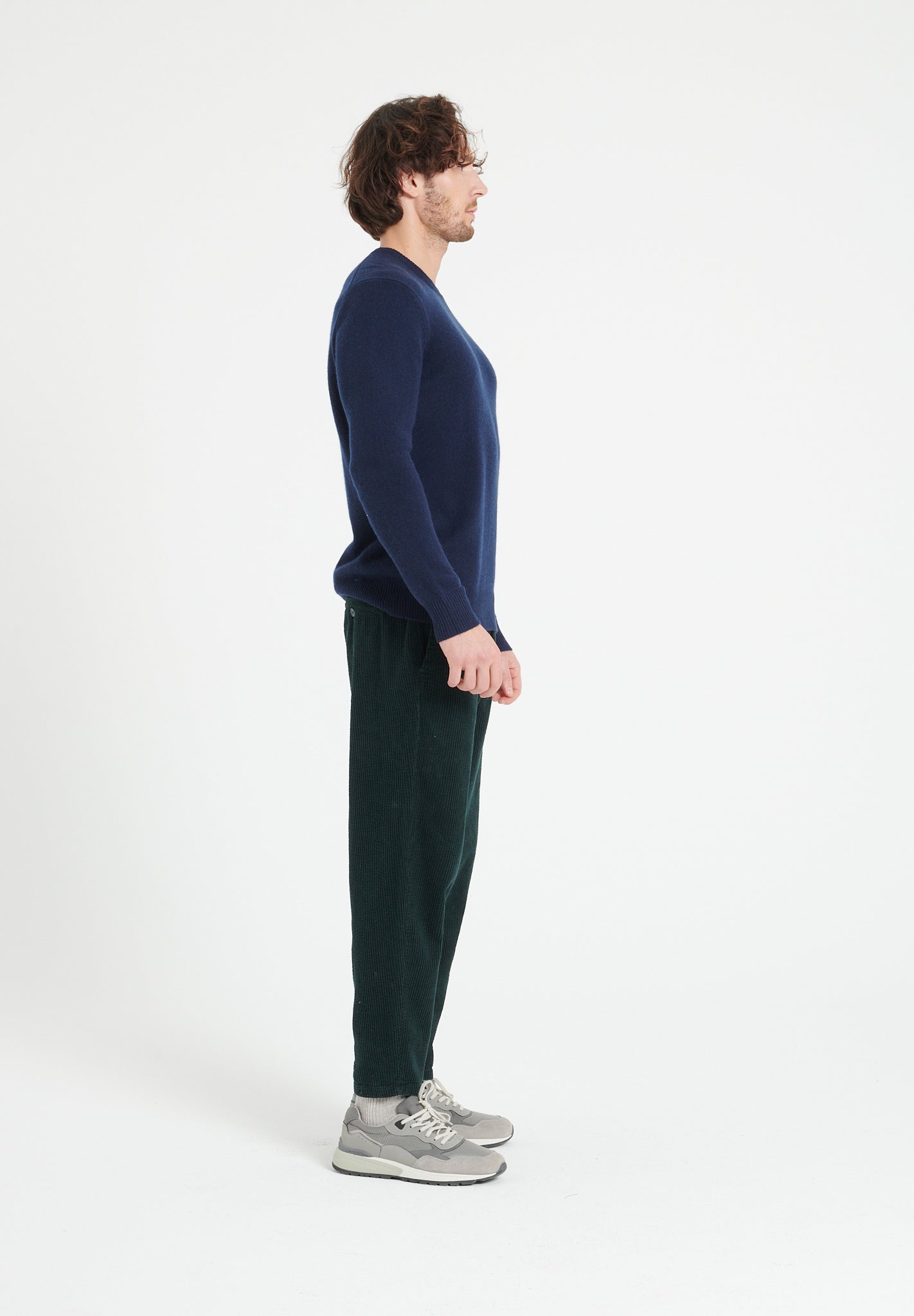 Pure Cashmere 4 ply Round Neck Sweater (Luke 14)