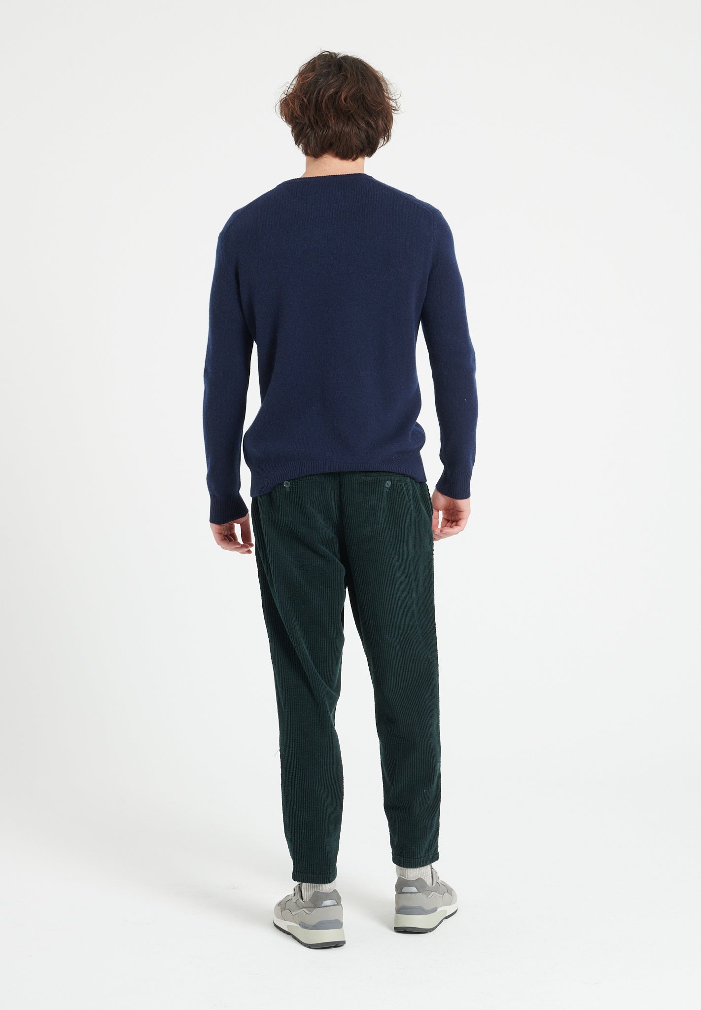 Pure Cashmere 4 ply Round Neck Sweater (Luke 14)