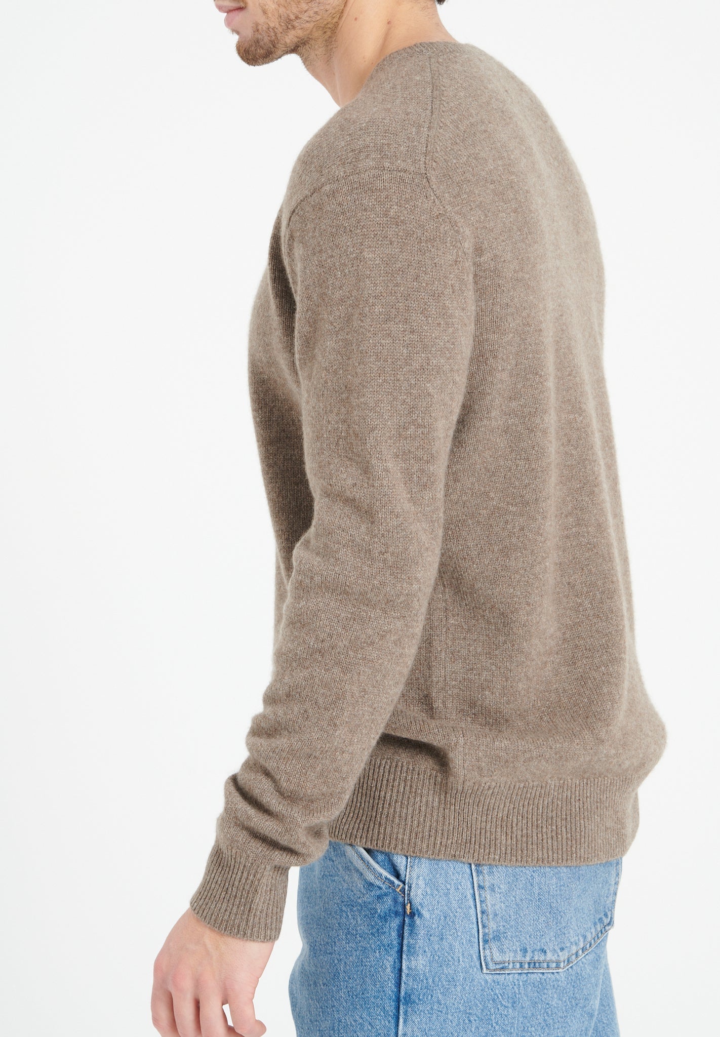 Pure Cashmere 4 ply Round Neck Sweater (Luke 14)