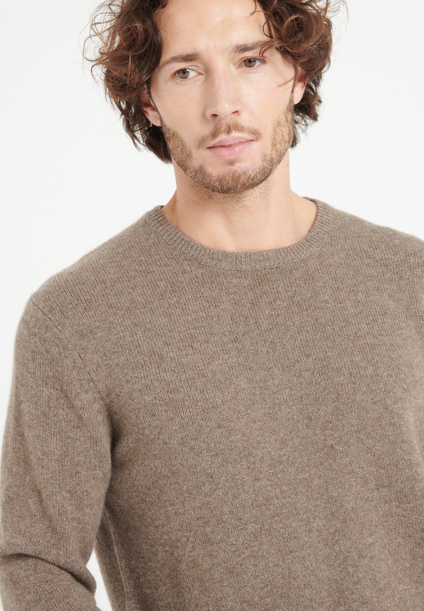 Pure Cashmere 4 ply Round Neck Sweater (Luke 14)
