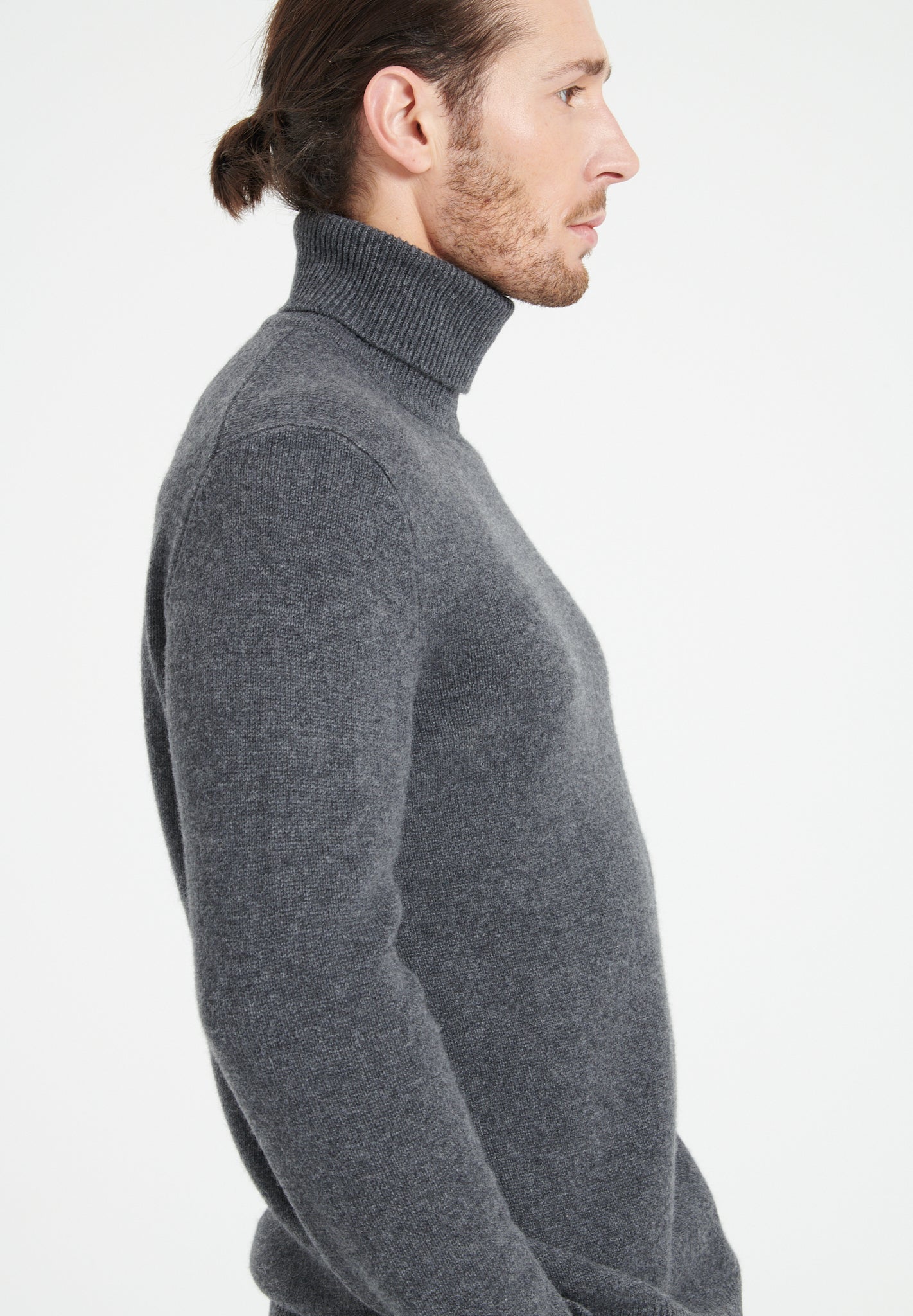 Pure Cashmere 4 ply Turtleneck Sweater (Luke 15)