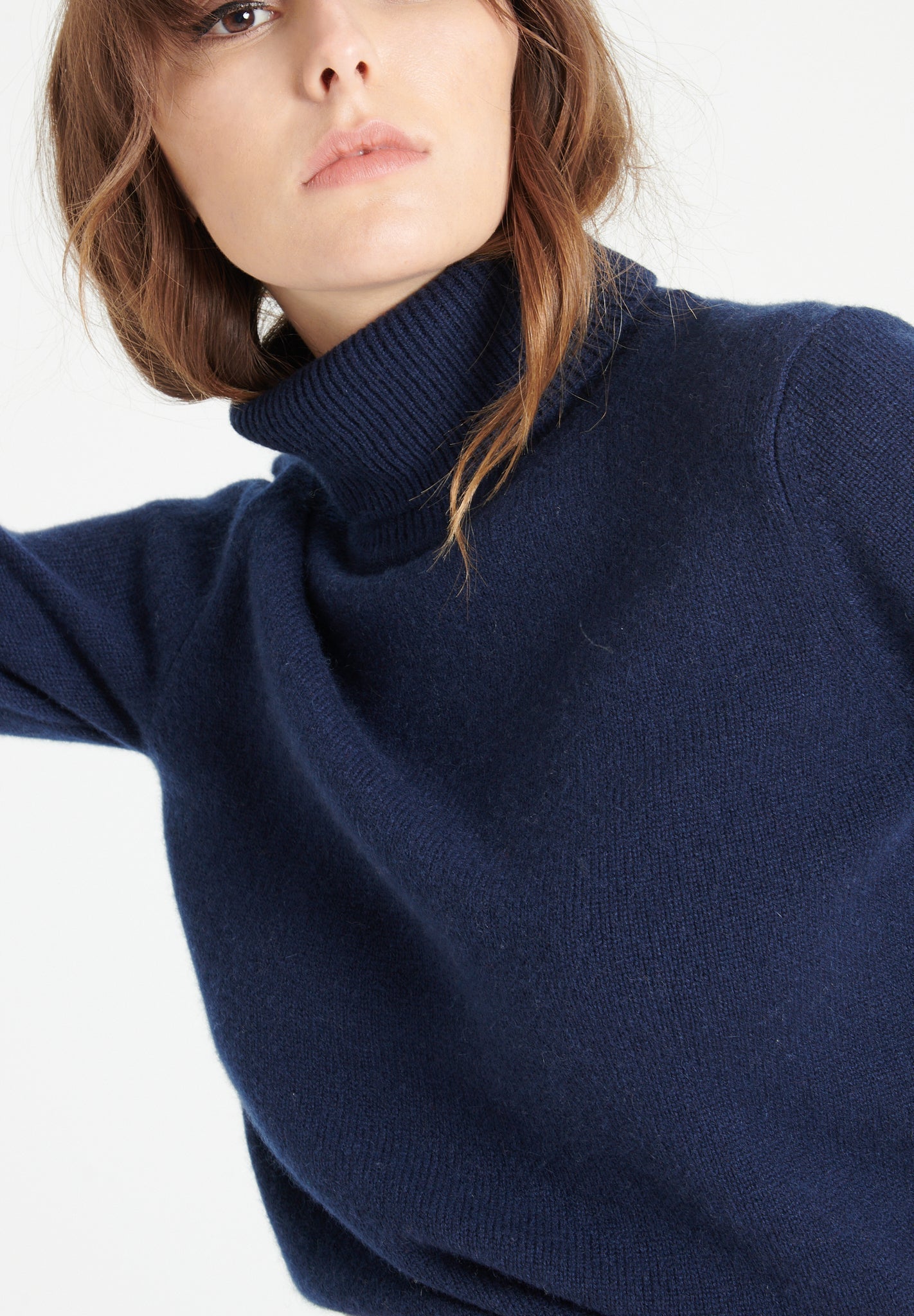 Pure Cashmere 4 Thread Turtleneck Sweater (Lilly 19)