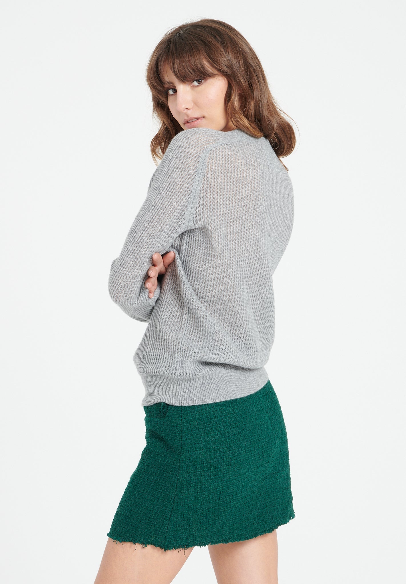 Pure Cashmere Roundneck Sweater (Lilly 23)
