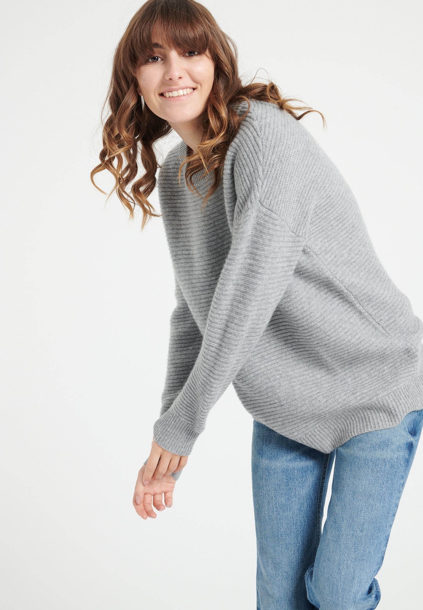 Pure Cashmere 4 ply Round Neck Sweater (Lilly 30)