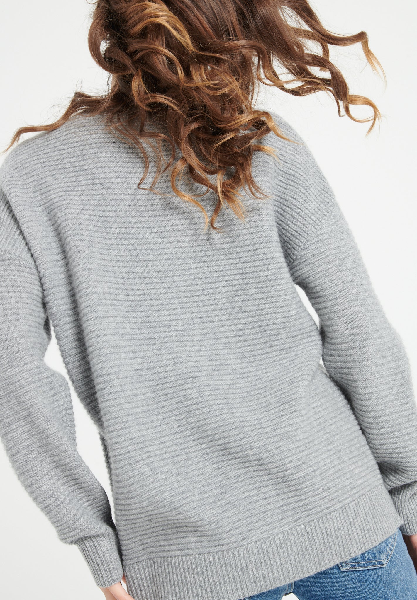 Pure Cashmere 4 ply Round Neck Sweater (Lilly 30)