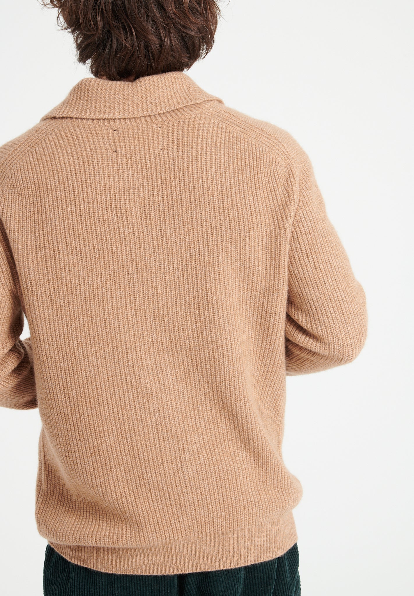 Pure Cashmere 4 ply Shawl Collar Cardigan (Zach 4)