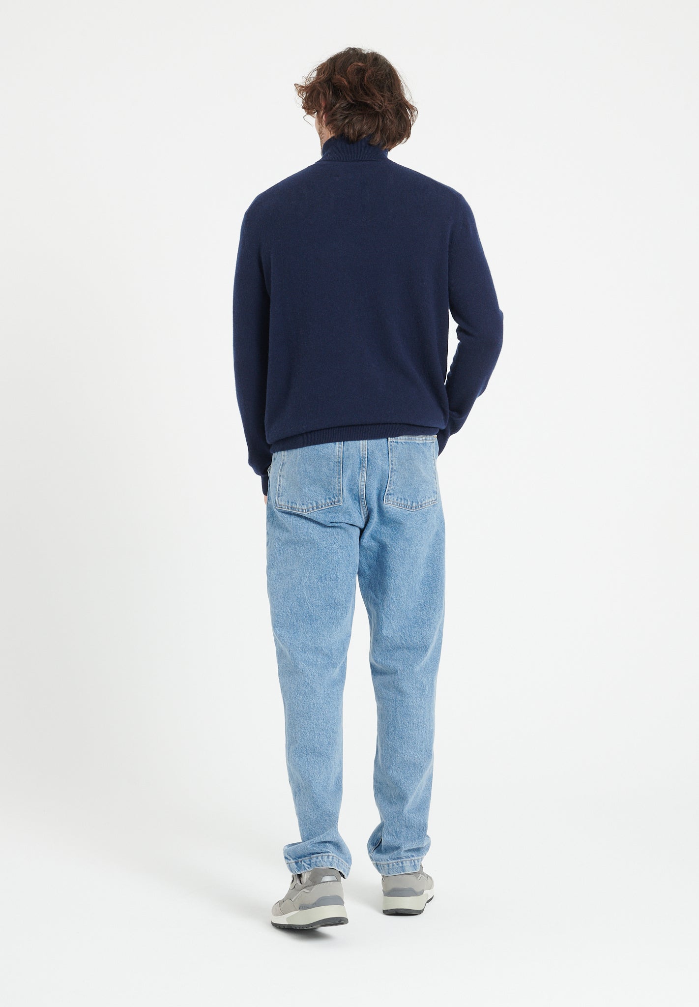 Pure Cashmere 2 Ply Turtleneck Sweater (Luke 3)