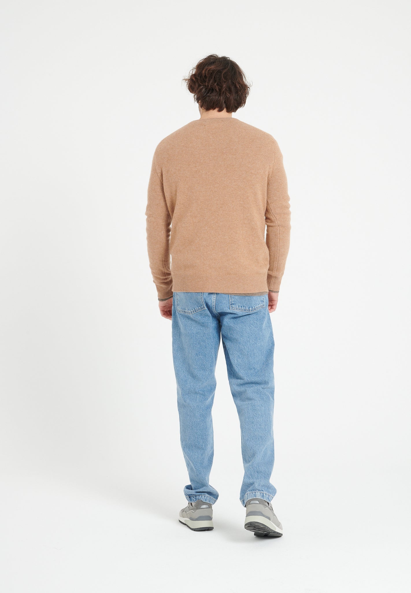Pure Cashmere 4 ply Round Neck Sweater (Luke 14)